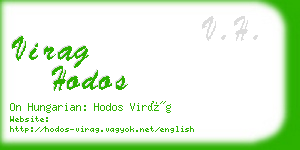 virag hodos business card